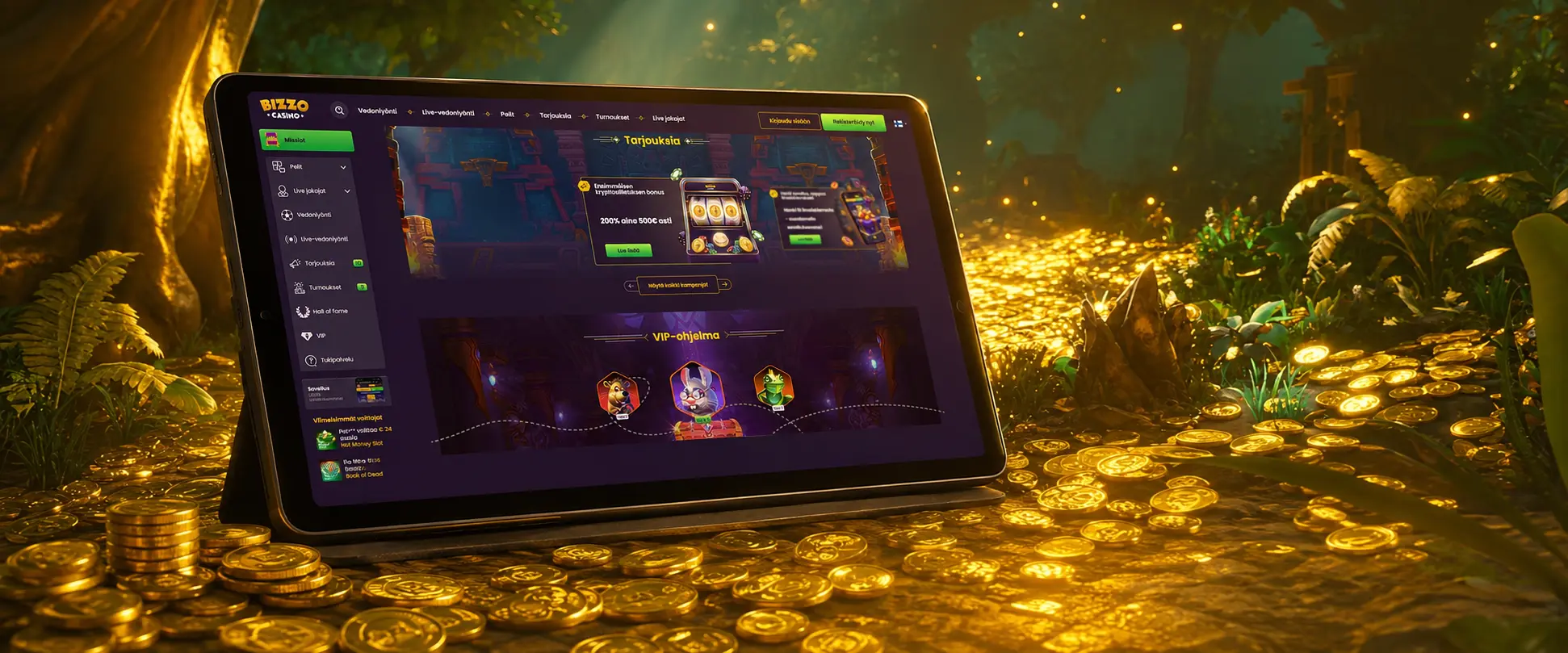 Maksutavat ja valuutat Bizzo Casinolla